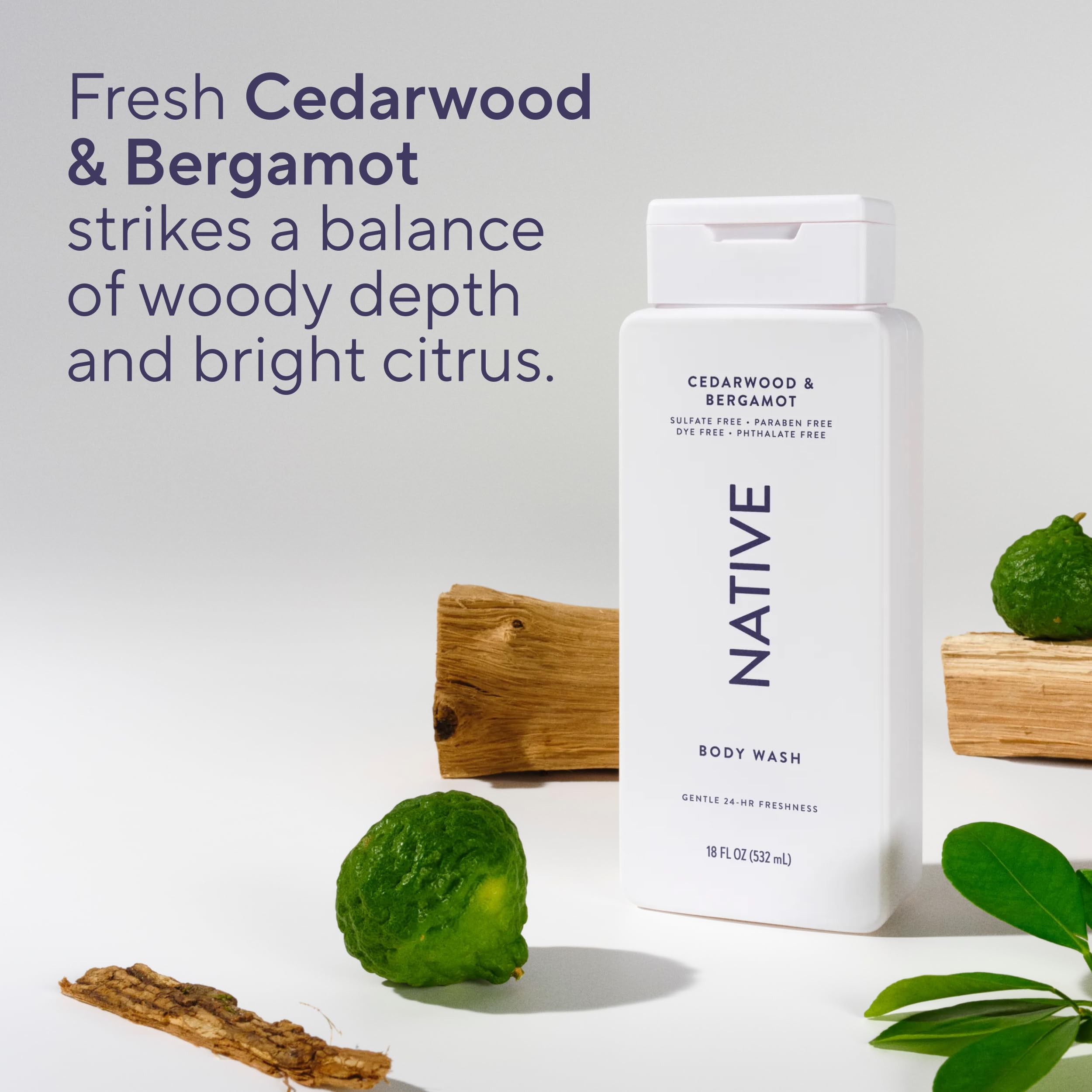 Amazon.com : Native Cedarwood & Bergamot Scent 24-Hr Refreshing